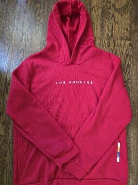 Crewneck Hoodie - Bright Red